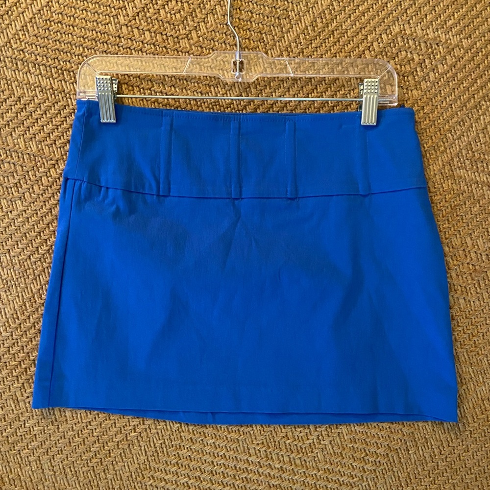 Glassons blue mini skirt in US size 6!